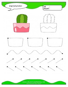 Çizgi Çalışma Sayfaları